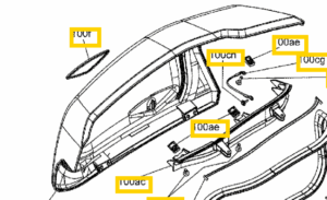 COUVERCLE COFFRE NOIR