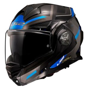 CASQUE LS2 ADVANT X SPECTRUM BLACK TITAN BLUE